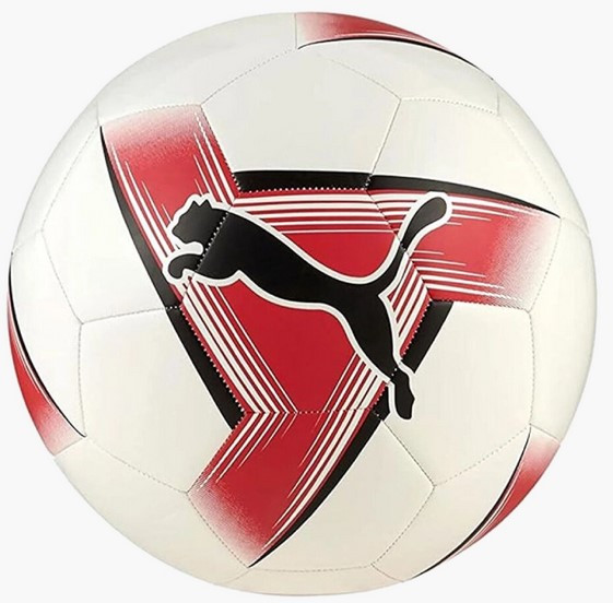 М'яч для футболу Puma Prestige ball білий, червоний Уні (розмір 4) 084585-02, фото 1