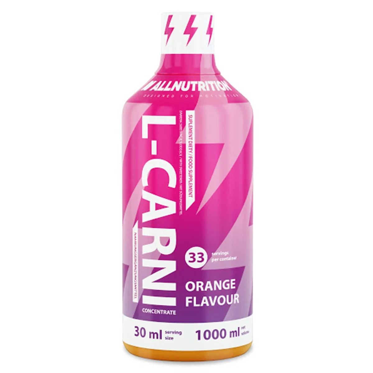 L-карнітин Allnutrition L-CARNI Orange, 1000 мл, фото 1