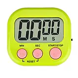 Кухонний цифровий таймер H-118 зі зворотним відліком, магнітом, підставкою, сигналом, фото 4