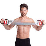 Еспандер пружинний плечовий + кистьовий Power Sport FI-3865 53 см, фото 5