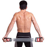 Еспандер пружинний плечовий + кистьовий Power Sport FI-3865 53 см, фото 6