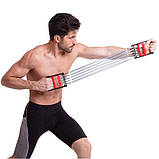 Еспандер пружинний плечовий + кистьовий Power Sport FI-3865 53 см, фото 7
