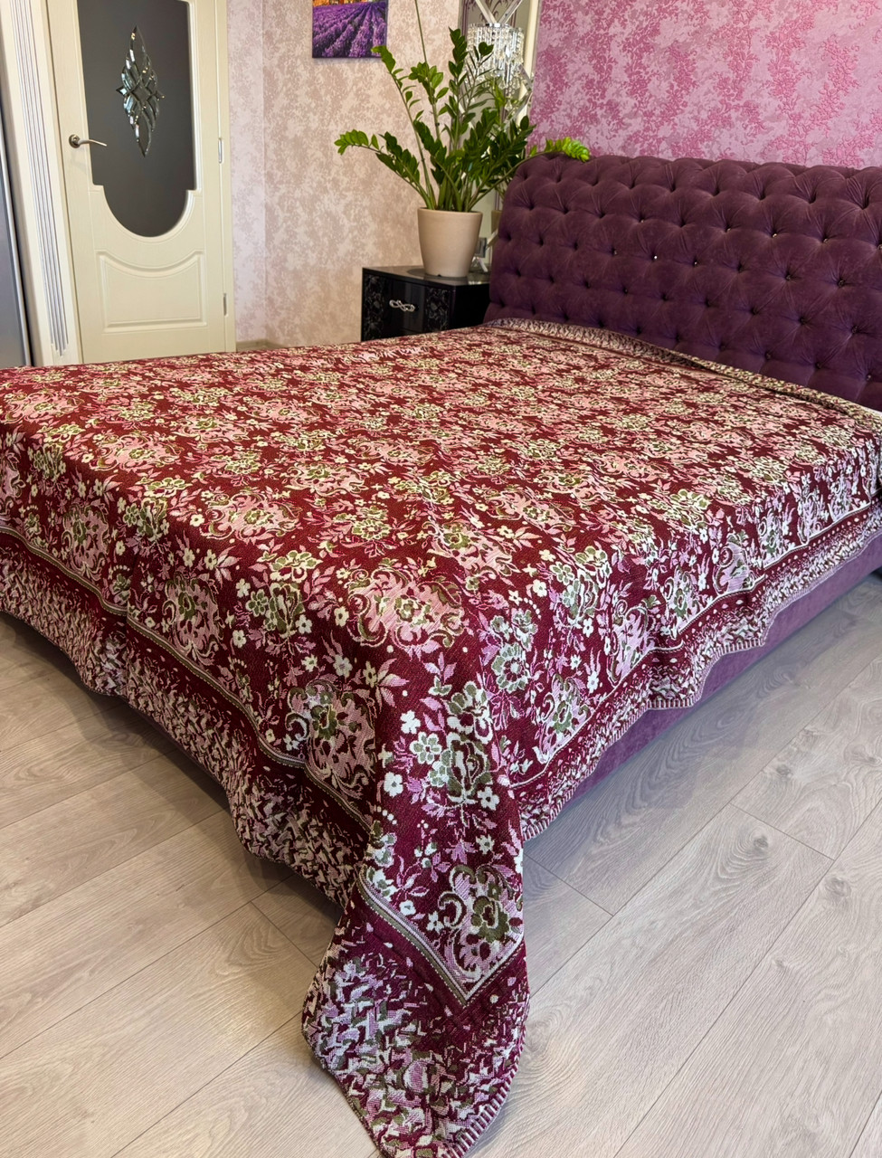 Гобеленове покривало євро 200*220/покривало капа, фото 1