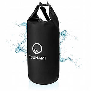 Гермомішок TSUNAMI Dry Pack 30 л водозахисний Black (P-5907739312884)