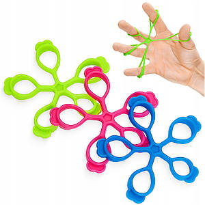 Набір еспандерів для пальців та кисті 4FIZJO 1-4 кг 3 шт Mix (P-5907739312976)