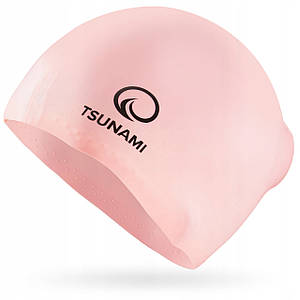 Шапочка для плавання TSUNAMI Standard Pink (P-5905973401845)