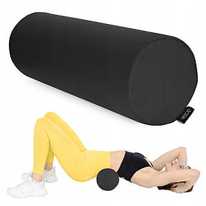 Валик для реабілітації та масажу 4FIZJO 60 x 20 см Black (P-5905973402972)