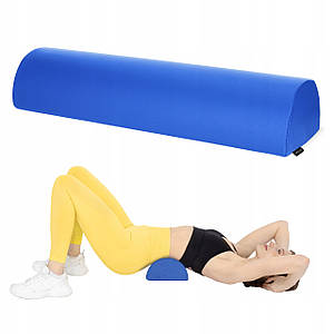 Напіввалик для реабілітації та масажу 4FIZJO 60 x 18 x 12 Blue (P-5905973402934)