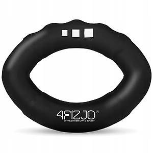 Еспандер кистьовий силіконовий 4FIZJO X-Hard 27 кг Black (P-5907739313768)