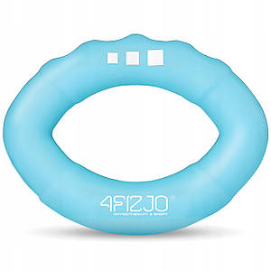 Еспандер кистьовий силіконовий 4FIZJO Medium 18 кг Sky Blue (P-5907739313744)