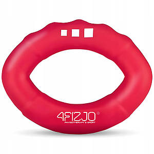 Еспандер кистьовий силіконовий 4FIZJO Hard 22 кг Red (P-5907739313751)
