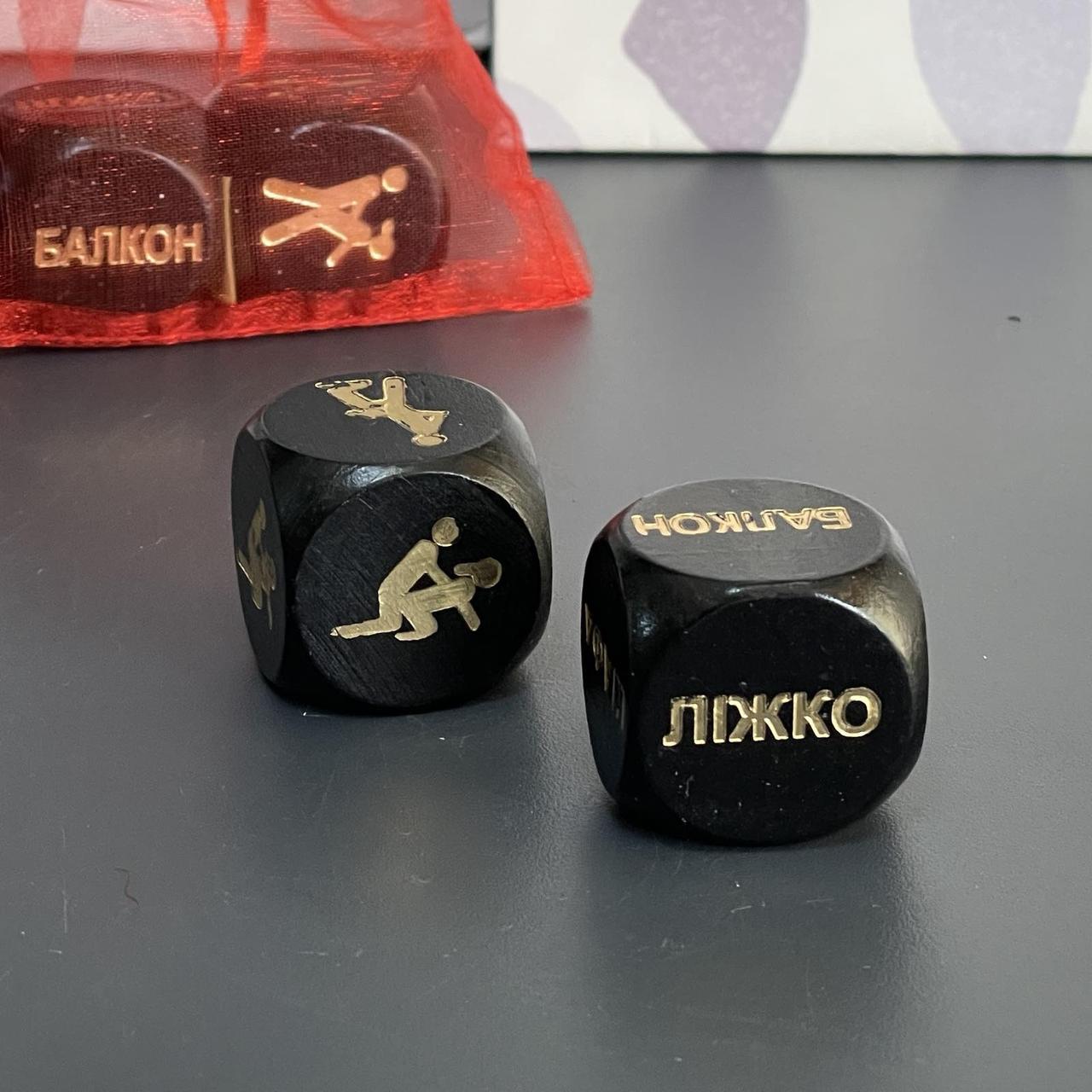 Кубики сімейні "Камасутра" укр., Золота колекція, Кубики "Камасутра" модерн, фото 1