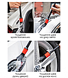 Набір з 5 щіток для чищення авто, фото 5