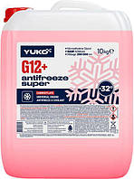 Антифриз YUKO-32 Super G12+ черв. ПЕ кан.10л (10кг)