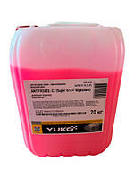 Антифриз YUKO-32 Super G12+ черв. ПЕ кан.20л (20 кг.)