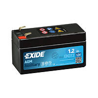 Акумулятор EXIDE START-STOP AGM 1,2Ah (+/-) (18EN) (д97*ш43*в58) EK013 AUXILIARY