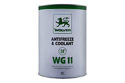 Антифриз WOLVER Antifreeze & Coolant WG11 Ready for use зелен. каністра 10л