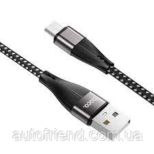 Кабель Hoco X57 Blessing charging data cable for Micro Black, фото 1