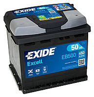 Аккумулятор EXIDE EXCELL 50Ah Ев (-/+) (450EN) (д207*ш175*в190) EB500