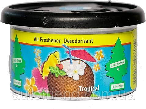 Fiber Can "консерва" ароматизатор Little Trees "Тропіки", фото 1