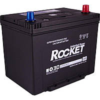 Акумулятор ROCKET 70Ah ASIA Єв (-/+) (600CCA) (д260*ш173*в225) SMF 80D26L