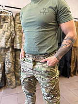 Штани тактичні, ТМ КОRКА, rip-stop 20% бавовна/80% поліестер, водовідштовхуючий ефект, мультикам, фото 2