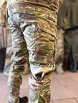 Штани тактичні, ТМ КОRКА, rip-stop 20% бавовна/80% поліестер, водовідштовхуючий ефект, мультикам, фото 3