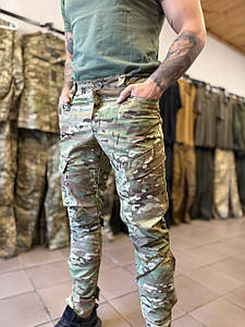Штани rip-stop стрейч, 59% бавовна, мультикам