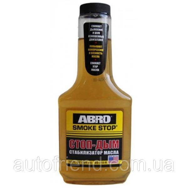 Присадка в оливу ABRO "стоп дим" SS-510 354 мл, фото 1