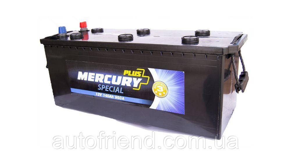 Акумулятор MERCURY SPECIAL Plus 140Ah бокова(+/-) (950EN) (д513*ш189*в223) P47299, фото 1
