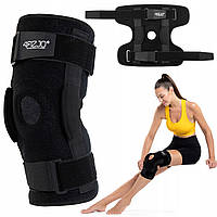 Фіксатор (бандаж) для коліна 4FIZJO шарнірний 1 шт Size XXL (P-5907739318299)