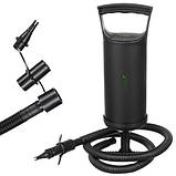 Надувне садове крісло шезлонг + пуф з насосом Gardlov 25365 Польща, фото 10