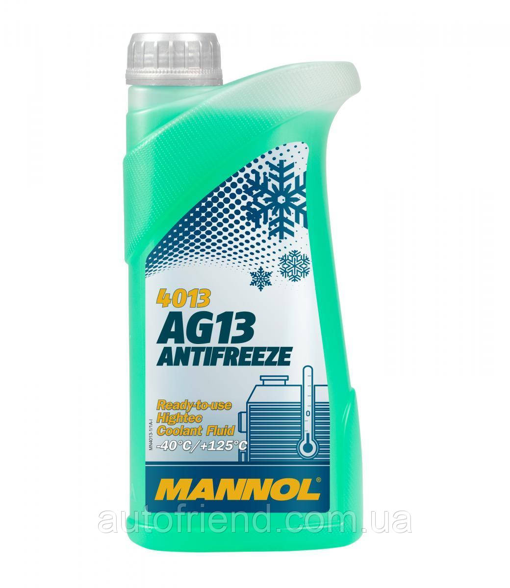 Антифриз MANNOL MN Antifreeze AG 13 (-40) Hightec зілля, 1 л, фото 1
