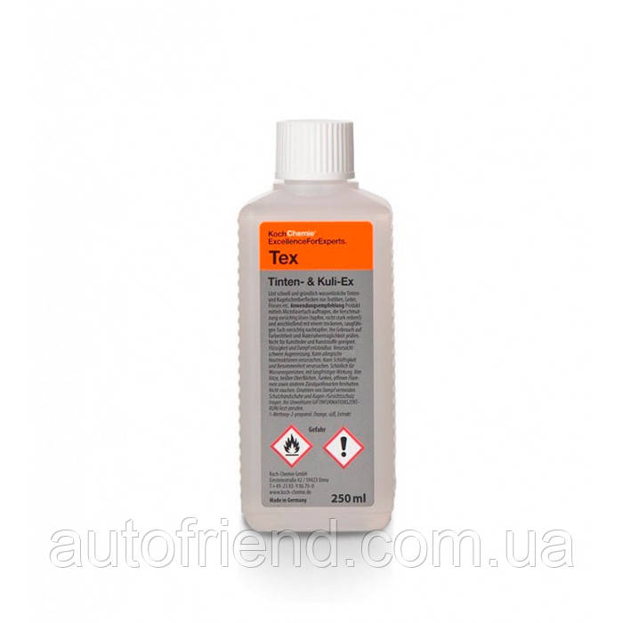 Очищення плям зі шкіряних поверхонь Tinten & Kuli-Ex 250 мл, фото 1