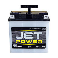 Акумулятор Мото JET POWER 18Ah Єв (-/+) (160EN) (д135*ш71*в140) 000022327