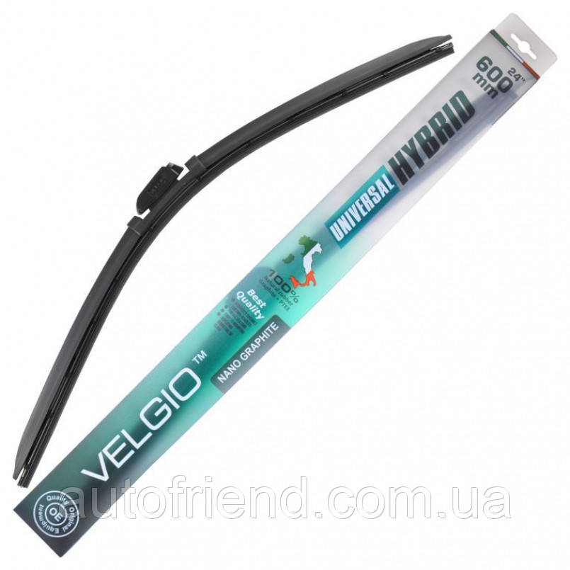 VELGIO б/к щітка с-ка UNIVERSAL HYBRID 24/600мм 84600, фото 1