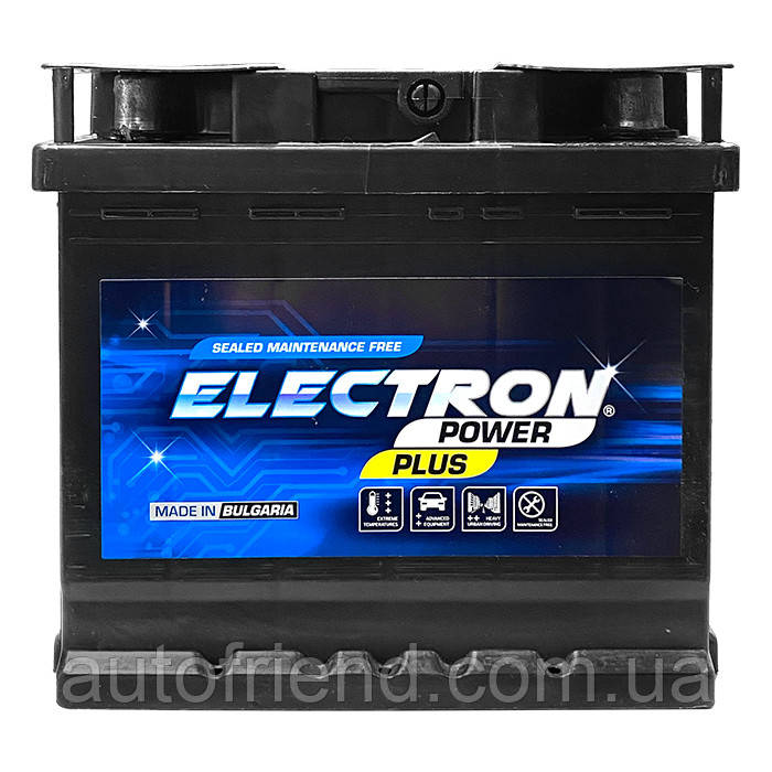 Акумулятор ELECTRON POWER PLUS 50Ah Ев (-/+) (450EN) (д207*ш175*в190), фото 1