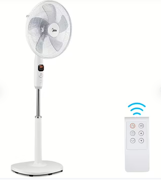 Пiдлоговий вентилятор  з Нiмеччини Midea FS40-16CR з LED дисплей та пультом новий