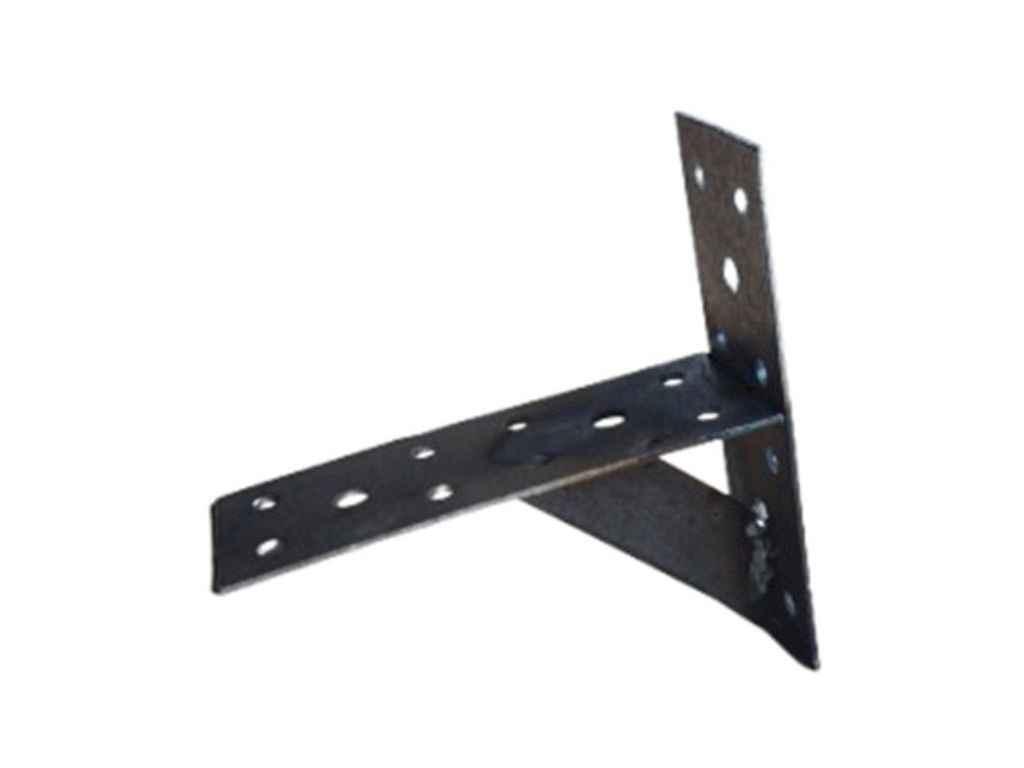 Кронштейн без покриття № 2 для стелажних полиць (50*200*220*2мм) ТМ БєМаС BP, фото 1