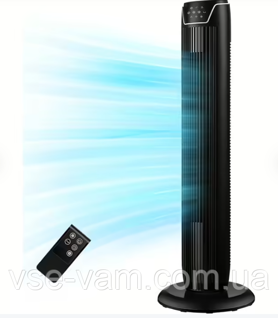 Колонный вентилятор  из Германии Midea FZ10-17JR с пультом новый, фото 1