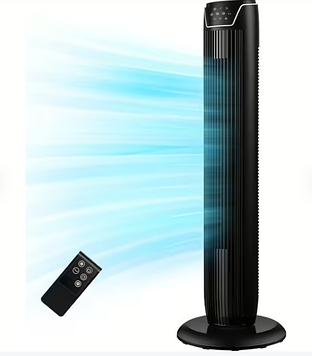 Колонный вентилятор  из Германии Midea FZ10-17JR с пультом новый