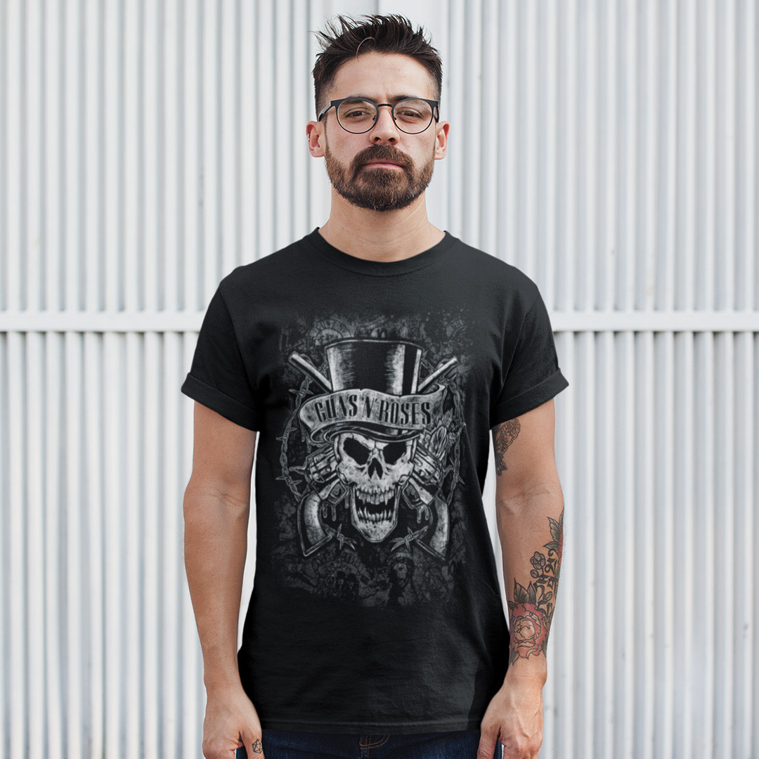 Футболка RWB - Guns n Roses - Skull, фото 1