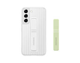 Оригінальний чохол Samsung Protective Standing Cover (White) для Galaxy S22+, фото 4