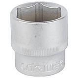 Насадка шестигранна коротка 1/2" 30 мм CrV mid SIGMA (6071301), фото 2