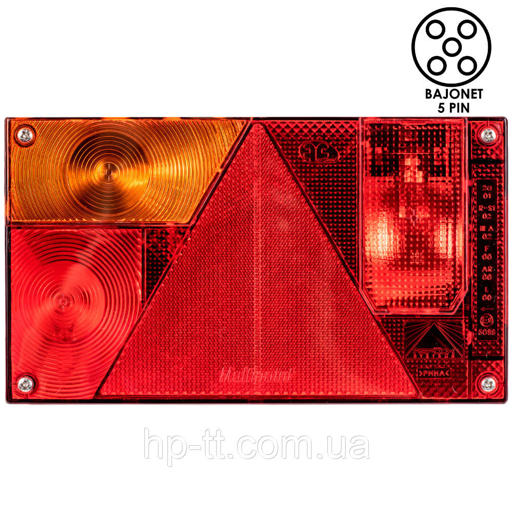 Ліхтар задній Aspock Multipoint I лівий (24-5000-007) 10022991