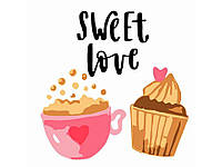 Набор для росписи по номерам Сладкий момент 20х20см HH7127 ТМ STRATEG