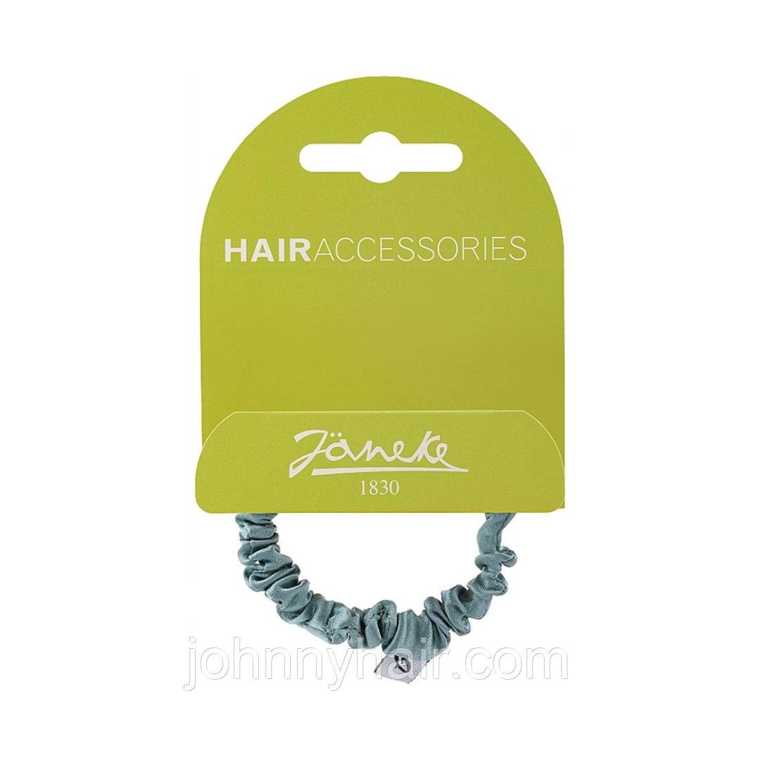 Резинка JANEKE 1830 для волосся маленька бірюзова, фото 1