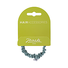 Резинка JANEKE 1830 для волосся маленька бірюзова