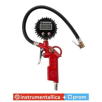 Пістолет для накачування шин із цифровим манометром 63 мм PT-0508 Intertool
