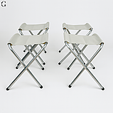 Набір для кемпінгу: намет 2.3× 2.3 м + туристичний стіл та 4 стільці, фото 3